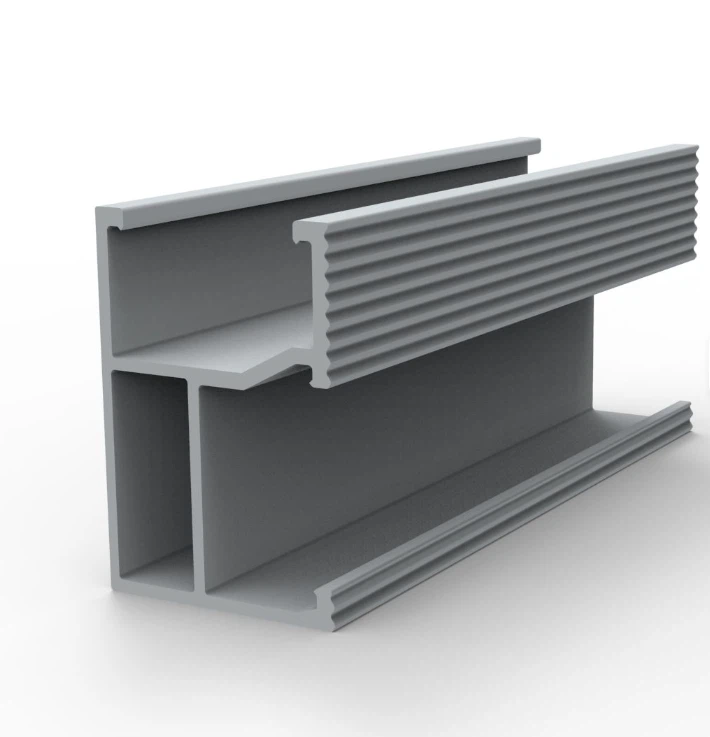 Aluminum Solar Mounting Track Bracket